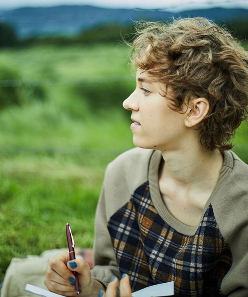 studio CLIP（スタディオクリップ）の「【ART OF GARDEN (ATSURO TAYAMA) 】チェック柄プルオーバー（Tシャツ/カットソー・レディース・ベージュ/スモーク/ネイビー・FREE）」の15枚目の写真