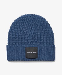 MICHAEL KORS（マイケルコース）の「ニット ロゴ ビーニー（ニットキャップ/ビーニー・メンズ）」