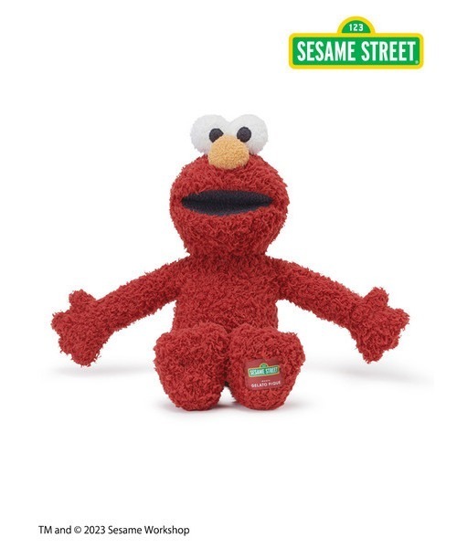新品　SESAME STREET エルモ　キッズ GELATO PIQUE gelato pique 【SESAME STREET】エルモ ジャガードプルオーバー