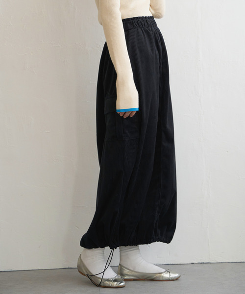 VENCEEXCHANGE（ヴァンスエクスチェンジ）の「コーデュロイミリタリースカート（スカート・レディース・ブラック/グリーン/ブラウン/オフホワイト・FREE）」の11枚目の写真