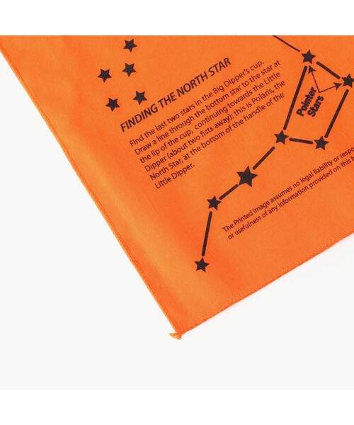 BRIEFING（ブリーフィング）の「SURVIVAL BANDANA（ゴルフグッズ・メンズ・オレンジ・FREE）」の5枚目の写真