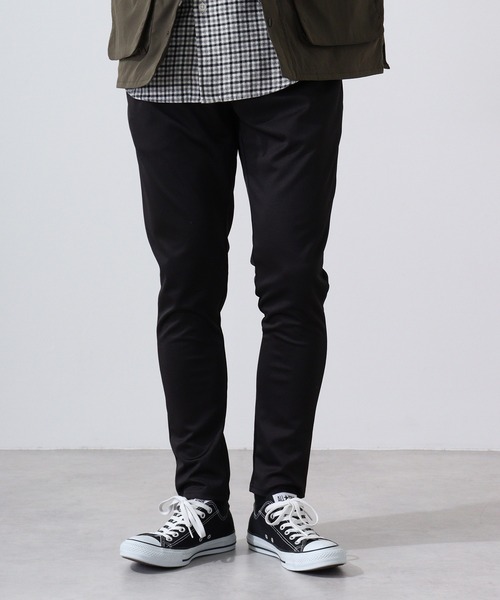 FUNALIVE（ファンアライブ）の「Stretch punch straight pants / ストレッチ ポンチストレートパンツ unisex（その他パンツ・メンズ・キャメル/ブラック/ネイビー/カーキ/杢グレー/チャコール・M/L/LL）」の7枚目の写真