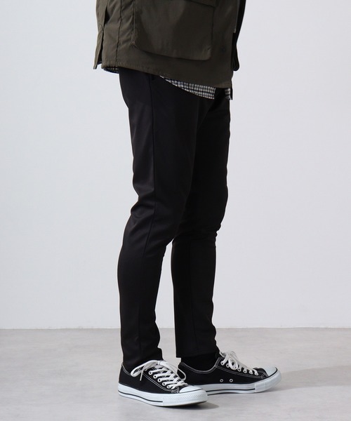 FUNALIVE（ファンアライブ）の「Stretch punch straight pants / ストレッチ ポンチストレートパンツ unisex（その他パンツ・メンズ・キャメル/ブラック/ネイビー/カーキ/杢グレー/チャコール・M/L/LL）」の9枚目の写真