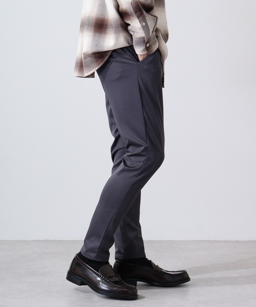 FUNALIVE（ファンアライブ）の「Stretch punch straight pants / ストレッチ ポンチストレートパンツ unisex（その他パンツ・メンズ・キャメル/ブラック/ネイビー/カーキ/杢グレー/チャコール・M/L/LL）」の19枚目の写真