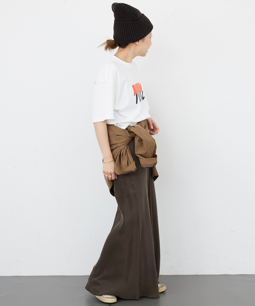 Deuxieme Classe(ドゥーズィエムクラス)の「追加 Cu/R Maxi スカート(スカート・レディース・ブラウン/ブラック・FREE)」の9枚目の写真