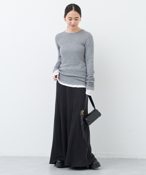 Deuxieme Classe(ドゥーズィエムクラス)の「追加 Cu/R Maxi スカート(スカート・レディース・ブラウン/ブラック・FREE)」の11枚目の写真