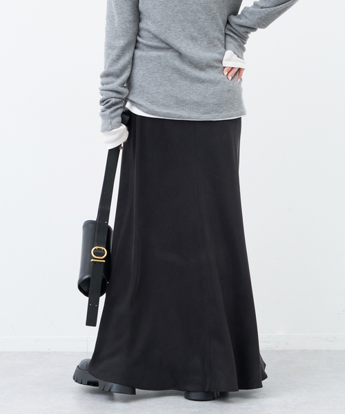 Deuxieme Classe(ドゥーズィエムクラス)の「追加 Cu/R Maxi スカート(スカート・レディース・ブラウン/ブラック・FREE)」の14枚目の写真