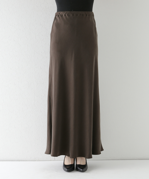 Deuxieme Classe(ドゥーズィエムクラス)の「追加 Cu/R Maxi スカート(スカート・レディース・ブラウン/ブラック・FREE)」の15枚目の写真
