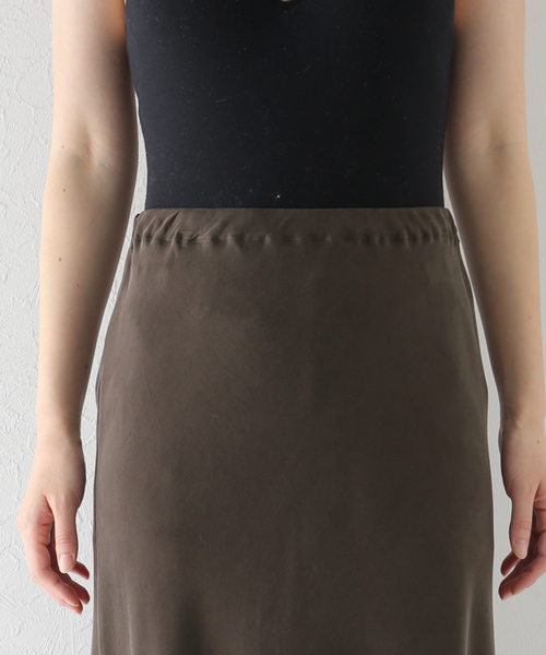 Deuxieme Classe(ドゥーズィエムクラス)の「追加 Cu/R Maxi スカート(スカート・レディース・ブラウン/ブラック・FREE)」の19枚目の写真