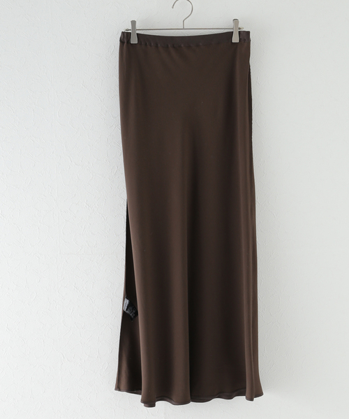 Deuxieme Classe(ドゥーズィエムクラス)の「追加 Cu/R Maxi スカート(スカート・レディース・ブラウン/ブラック・FREE)」の22枚目の写真