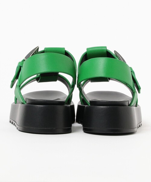 Ray BEAMS（レイビームス）の「MOHI / Tストラップ サンダル（サンダル・レディース・ブラック/グリーン・38/37/36/39）」の17枚目の写真