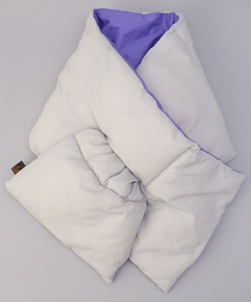 SUBLIME（サブライム）の「SUBLIME × FREAK'S STORE/サブライム × フリークスストア 別注 中綿 MUFFLER / マフラー（マフラー・レディース・ブルー/ブラック/グレー/ベージュ・ONE SIZE）」の17枚目の写真