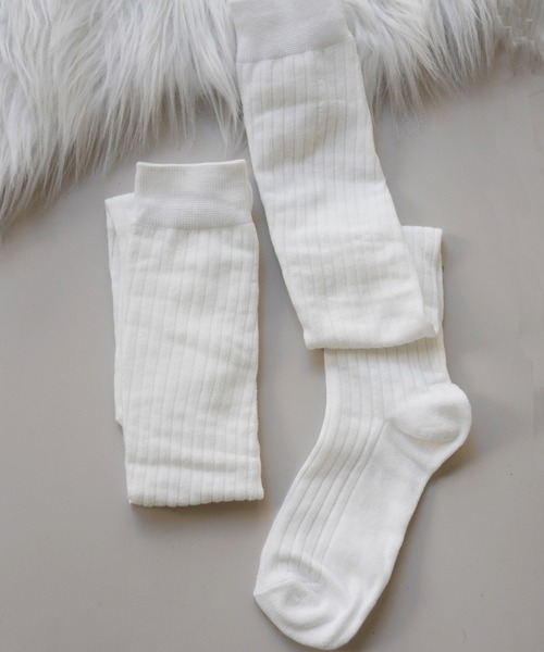 Jelly moo（ジェリームー）の「【 Jelly moo / ジェリームー 】 ゆる オーバー ニーハイ ソックス / ルーズソックス（ソックス/靴下・レディース・ブラック/グレー/ホワイト/ライトグレー/チャコールグレー・FREE）」の7枚目の写真