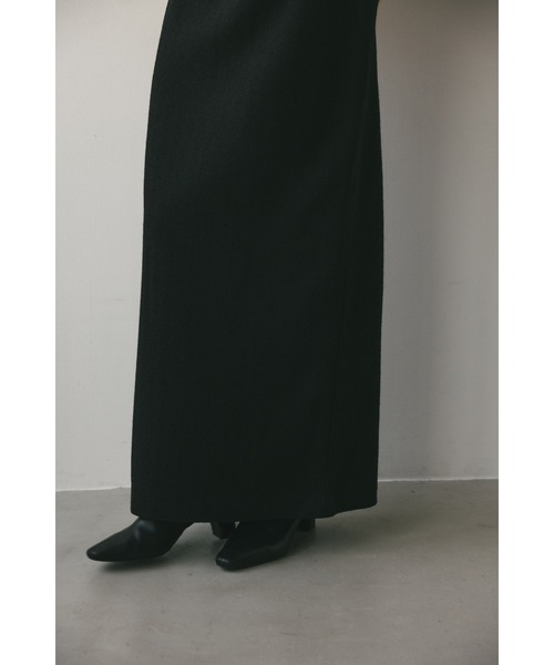 STYLEMIXER（スタイルミキサー）の「アーチパネルツイードスカート（スカート・レディース・ブラック/グレー/オレンジ・SMALL/MEDIUM）」の8枚目の写真