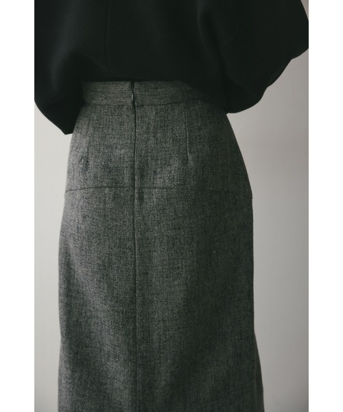 STYLEMIXER（スタイルミキサー）の「アーチパネルツイードスカート（スカート・レディース・ブラック/グレー/オレンジ・SMALL/MEDIUM）」の19枚目の写真