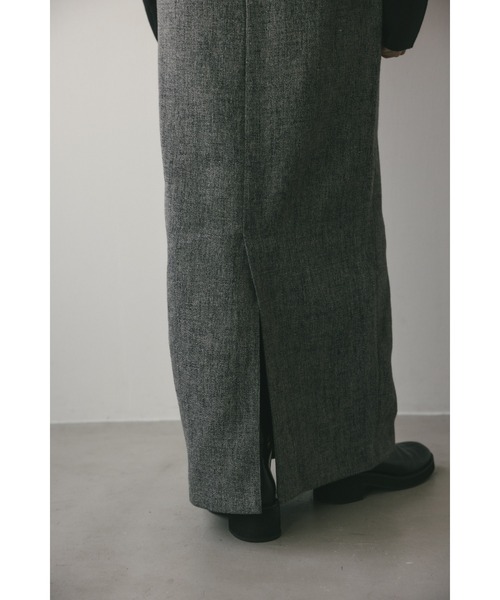 STYLEMIXER（スタイルミキサー）の「アーチパネルツイードスカート（スカート・レディース・ブラック/グレー/オレンジ・SMALL/MEDIUM）」の20枚目の写真