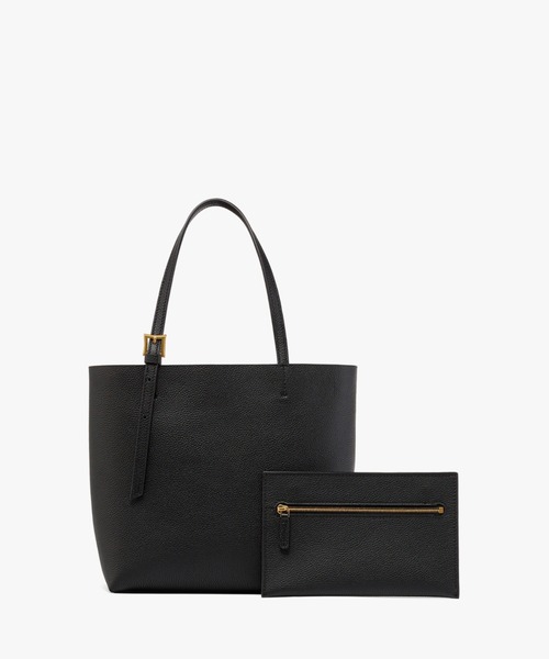 MCM（エムシーエム）の「Himmel ショッパーバッグ - エンボスロゴレザー（ショルダーバッグ・メンズ・ブラウン/ブラック/ブルー・ONE SIZE）」の6枚目の写真