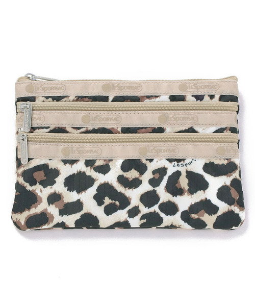 LeSportsac（レスポートサック）の「3ZIP COSMETIC フラクセン