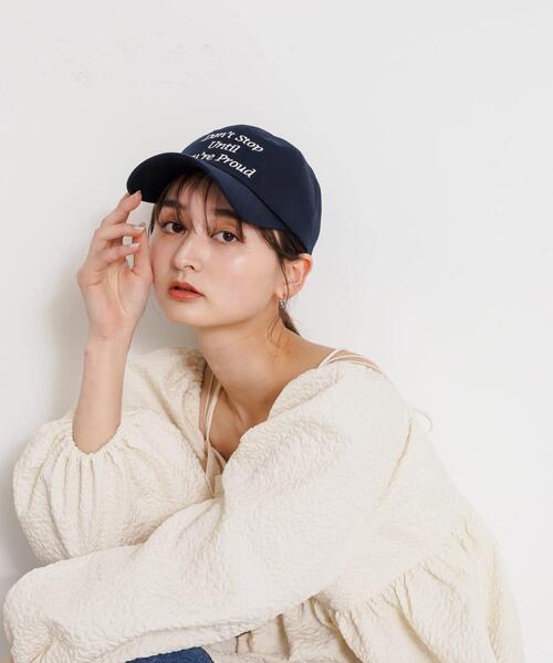 SENSE OF PLACE by URBAN RESEARCH(センスオブプレイスバイアーバンリサーチ)の「ロゴキャップ(キャップ・レディース・アイボリー/ネイビー・ONE)」の22枚目の写真