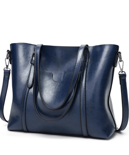 Miniministore(ミニミニストア)の「PUトートバッグ レディース(トートバッグ・レディース・グレー/ブラウン/ダークグリーン/ワインレッド/ネイビー/ブルー/ブラック/ピンク/ライトブラウン・FREE)」の6枚目の写真