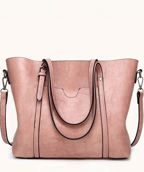 Miniministore(ミニミニストア)の「PUトートバッグ レディース(トートバッグ・レディース・グレー/ブラウン/ダークグリーン/ワインレッド/ネイビー/ブルー/ブラック/ピンク/ライトブラウン・FREE)」の8枚目の写真