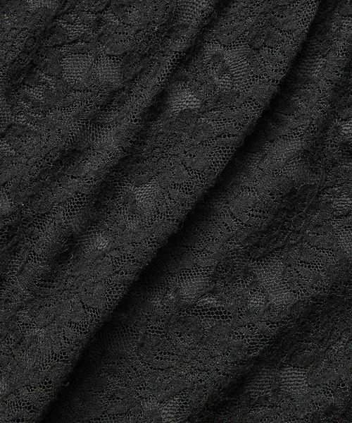 ROPE'（ロペ）の「ストレッチタックギャザーレースブラウス（Tシャツ/カットソー・レディース・オフホワイト/ブラック・FREE）」の11枚目の写真