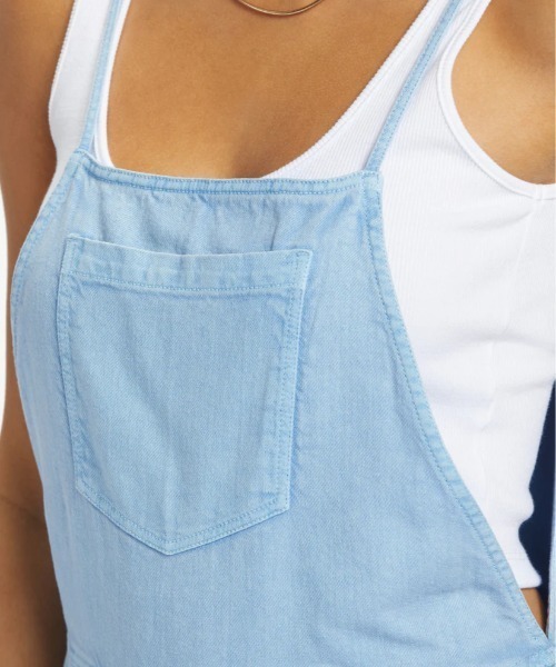 ROXY（ロキシー）の「CRYSTAL COAST OVERAL/ロキシーライトインディゴオールインワン（つなぎ/オールインワン・レディース・ブルー・LARGE/MEDIUM/SMALL）」の12枚目の写真