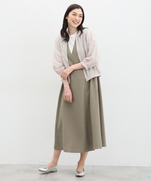 Honeys（ハニーズ）の「8分袖シアーブルゾン（ブルゾン）」 - WEAR