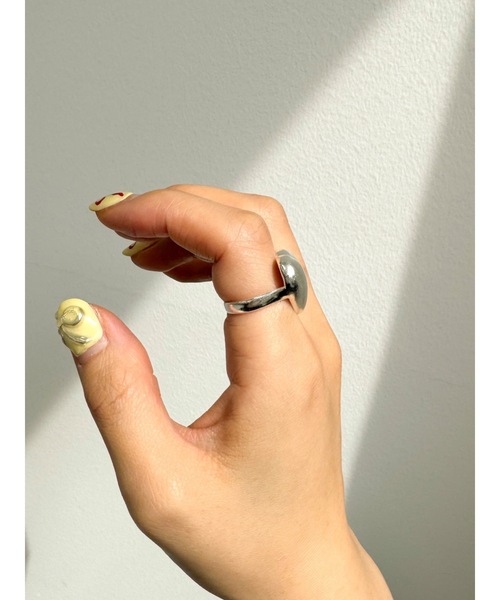 JUMELLE(ジュメロ)の「silver heart ring(リング・レディース・シルバー・FREE)」の8枚目の写真