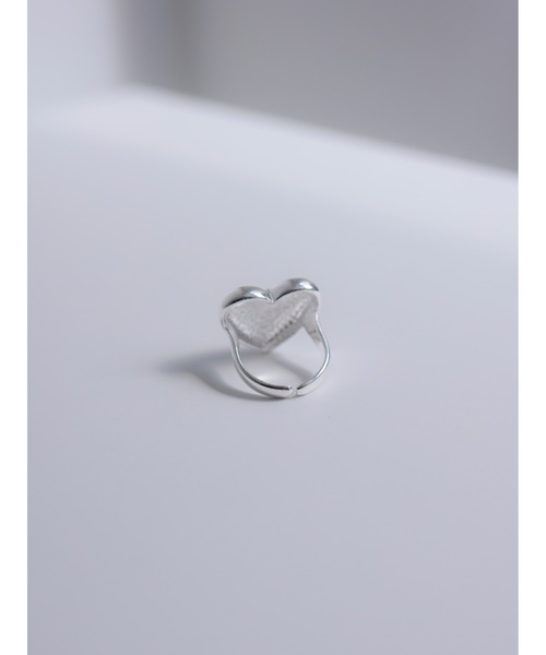 JUMELLE(ジュメロ)の「silver heart ring(リング・レディース・シルバー・FREE)」の13枚目の写真