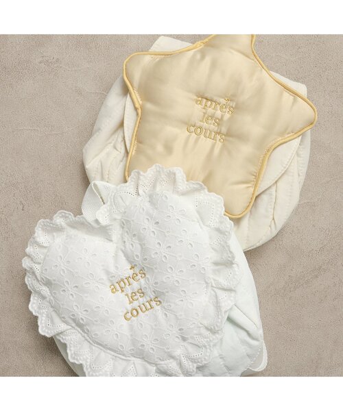 apres les cours（アプレレクール）の「ハート・お星さまモチーフベビーリュック（その他ベビー用品・キッズ・オフホワイト/イエロー・FREE）」の14枚目の写真