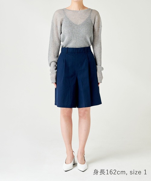 N.O.R.C（ノーク）の「コットンツイルハーフパンツ（その他パンツ・レディース・ネイビー/グリーン・S/M）」の11枚目の写真