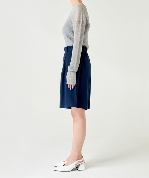 N.O.R.C（ノーク）の「コットンツイルハーフパンツ（その他パンツ・レディース・ネイビー/グリーン・S/M）」の12枚目の写真