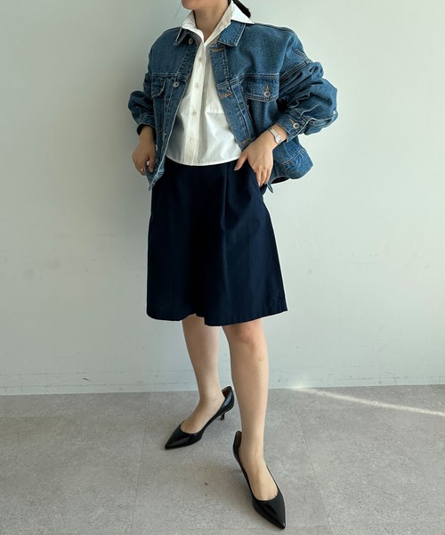 N.O.R.C（ノーク）の「コットンツイルハーフパンツ（その他パンツ・レディース・ネイビー/グリーン・S/M）」の19枚目の写真