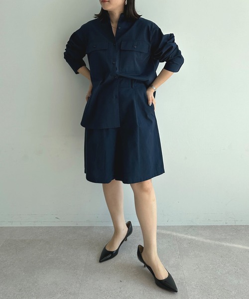 N.O.R.C（ノーク）の「コットンツイルハーフパンツ（その他パンツ・レディース・ネイビー/グリーン・S/M）」の20枚目の写真