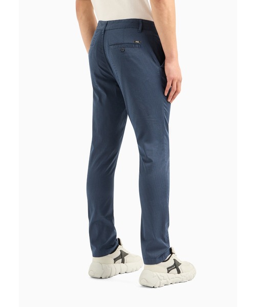 ARMANI EXCHANGE（アルマーニエクスチェンジ）の「【A|X アルマーニ エクスチェンジ】チェックパターン　コットンチノパンツ（チノパンツ・メンズ・ネイビー/ブラック・29inch/30inch/31inch/32inch/33inch）」の5枚目の写真