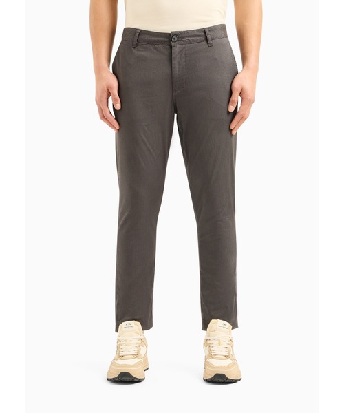 ARMANI EXCHANGE（アルマーニエクスチェンジ）の「【A|X アルマーニ エクスチェンジ】チェックパターン　コットンチノパンツ（チノパンツ・メンズ・ネイビー/ブラック・29inch/30inch/31inch/32inch/33inch）」の12枚目の写真