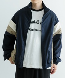 ITEMS URBANRESEARCH | 配色キリカエ ナイロン トラックジャケット(ブルゾン)