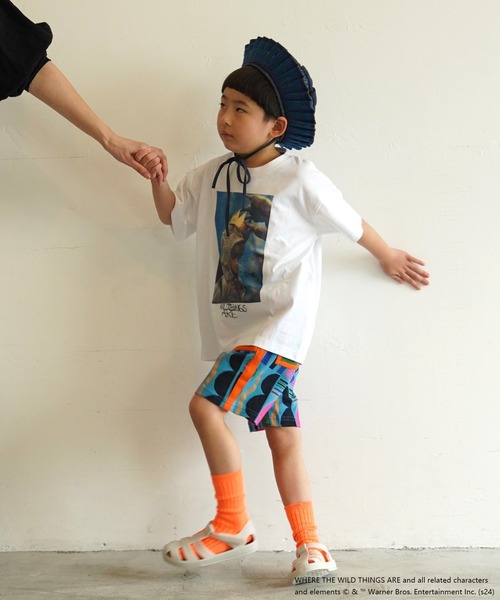 MARKEY'S(マーキーズ)の「【かいじゅうたちのいるところ】別注Tシャツ(80~150cm)(Tシャツ/カットソー・キッズ・ベージュ/ホワイト・80/90/100/110/120/130/140/150)」の12枚目の写真