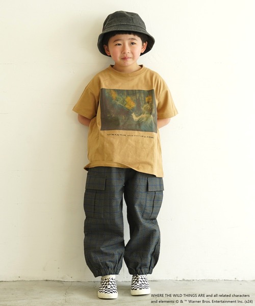 MARKEY'S(マーキーズ)の「【かいじゅうたちのいるところ】別注Tシャツ(80~150cm)(Tシャツ/カットソー・キッズ・ベージュ/ホワイト・80/90/100/110/120/130/140/150)」の5枚目の写真