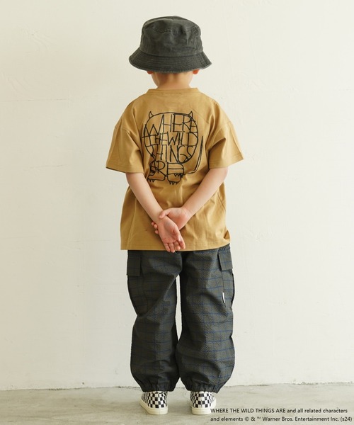 MARKEY'S(マーキーズ)の「【かいじゅうたちのいるところ】別注Tシャツ(80~150cm)(Tシャツ/カットソー・キッズ・ベージュ/ホワイト・80/90/100/110/120/130/140/150)」の6枚目の写真