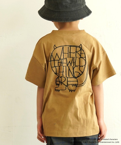 MARKEY'S(マーキーズ)の「【かいじゅうたちのいるところ】別注Tシャツ(80~150cm)(Tシャツ/カットソー・キッズ・ベージュ/ホワイト・80/90/100/110/120/130/140/150)」の4枚目の写真