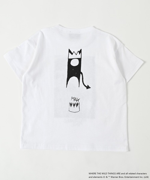 MARKEY'S(マーキーズ)の「【かいじゅうたちのいるところ】別注Tシャツ(80~150cm)(Tシャツ/カットソー・キッズ・ベージュ/ホワイト・80/90/100/110/120/130/140/150)」の8枚目の写真