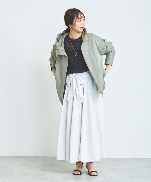 【セール】テープヤーンメッシュプルオーバー（ニット/セーター）｜le.coeur blanc（ルクールブラン）