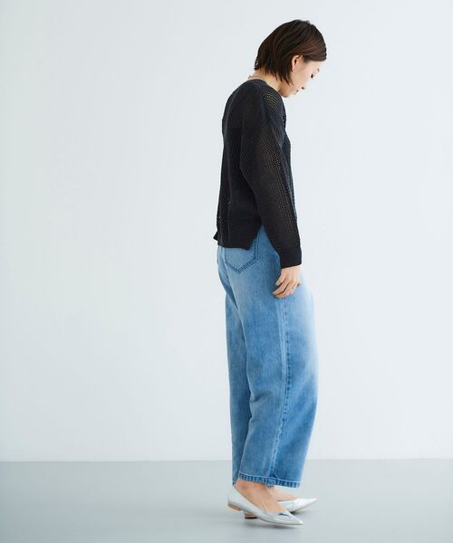 【セール】テープヤーンメッシュプルオーバー（ニット/セーター）｜le.coeur blanc（ルクールブラン）