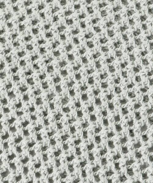 【セール】テープヤーンメッシュプルオーバー（ニット/セーター）｜le.coeur blanc（ルクールブラン）