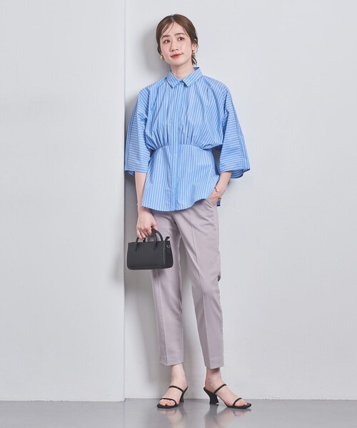 ユナイテッドアローズ　ドルマンスリーブブラウス ピンタックドルマンスリーブ ブラウス