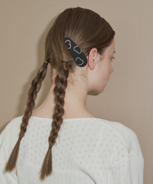 GIUNON（ジウノン）の「heart hairpin / ハートヘアピン（ヘアピン・レディース・ブラック・FREE）」の21枚目の写真