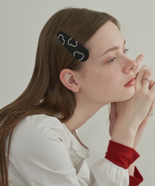 valo adornments ヘアピン heart hairpin / ハートヘアピン（ヘアピン）｜GIUNON（ジウノン