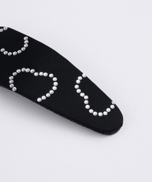 GIUNON（ジウノン）の「heart hairpin / ハートヘアピン（ヘアピン・レディース・ブラック・FREE）」の3枚目の写真